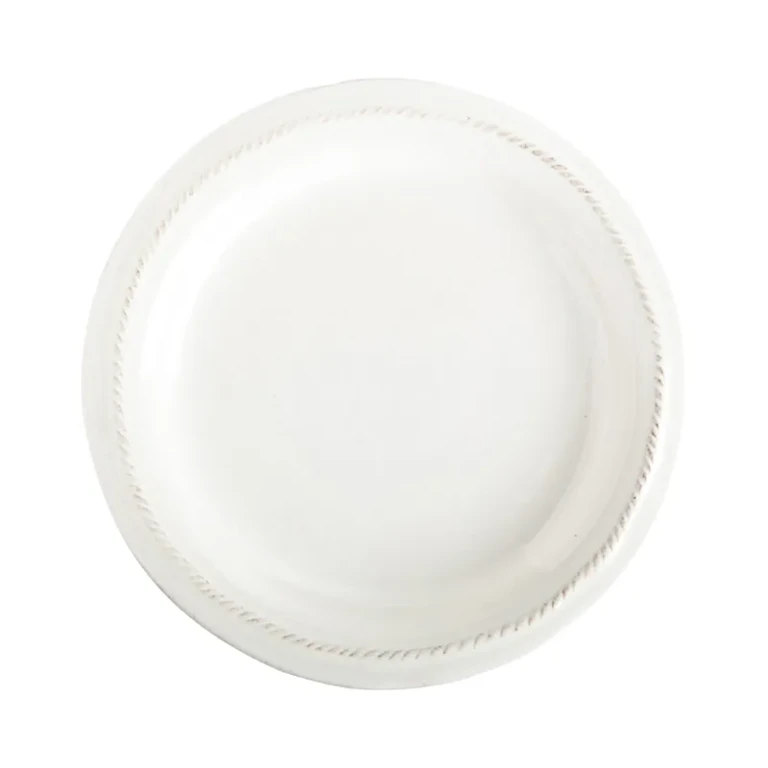 Juliska Berry & Thread Whitewash Side/Cocktail Plate