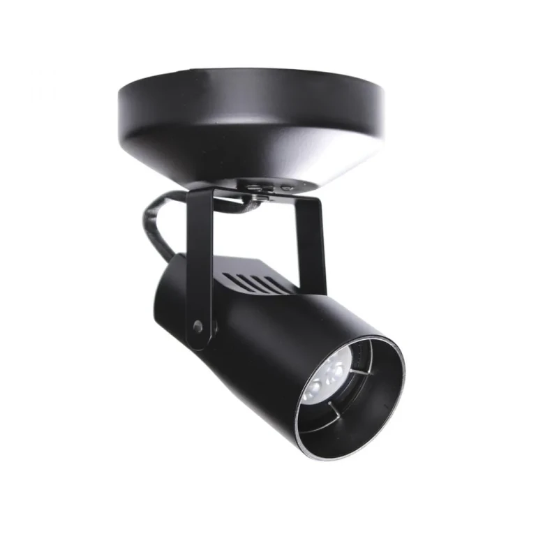 WAC Lighting 120V 1-Light LED Monopoint 007 Monopoint in Black - ME-007LED-BK