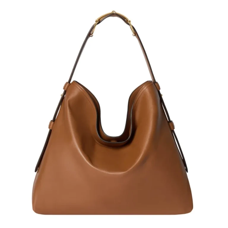 Gucci Beatrix Brown Smooth Leather Shoulder Bag