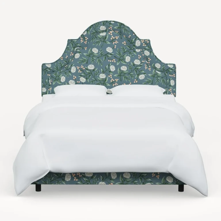 Cama Queen Rifle Paper Co. Marion Emerald Peonies