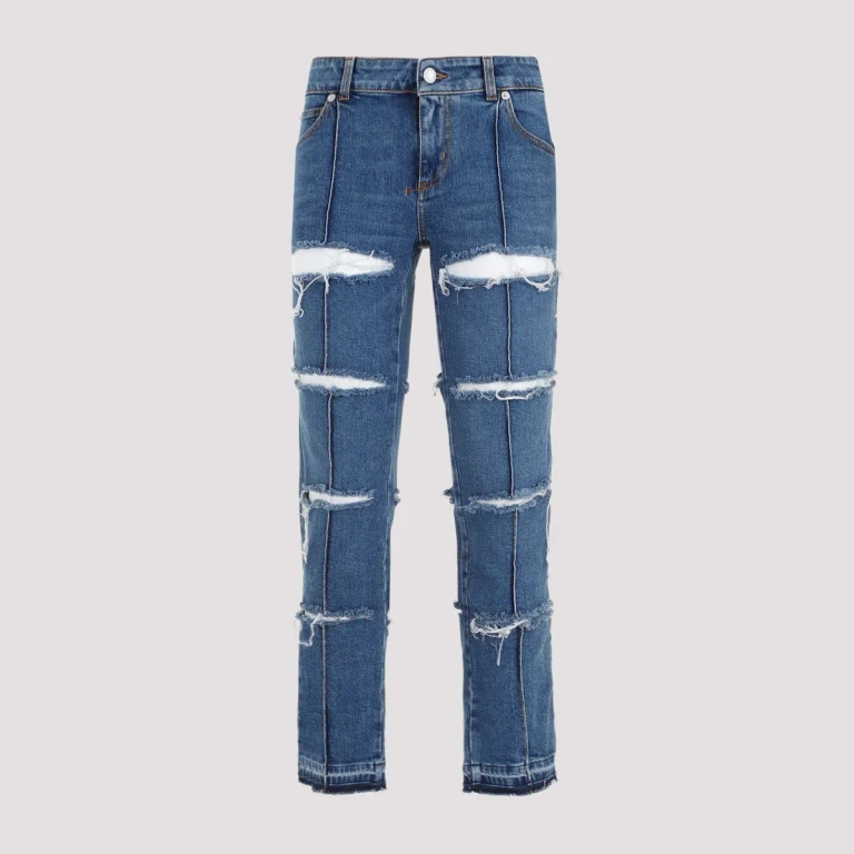 ALEXANDER MCQUEEN - Alexander McQueen Denim Pants