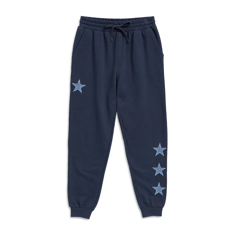 Splendid Girls' Navy Stars Joggers - Big Kid