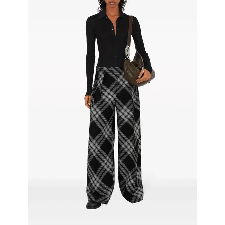 Burberry Womens Rib Knit Shirt