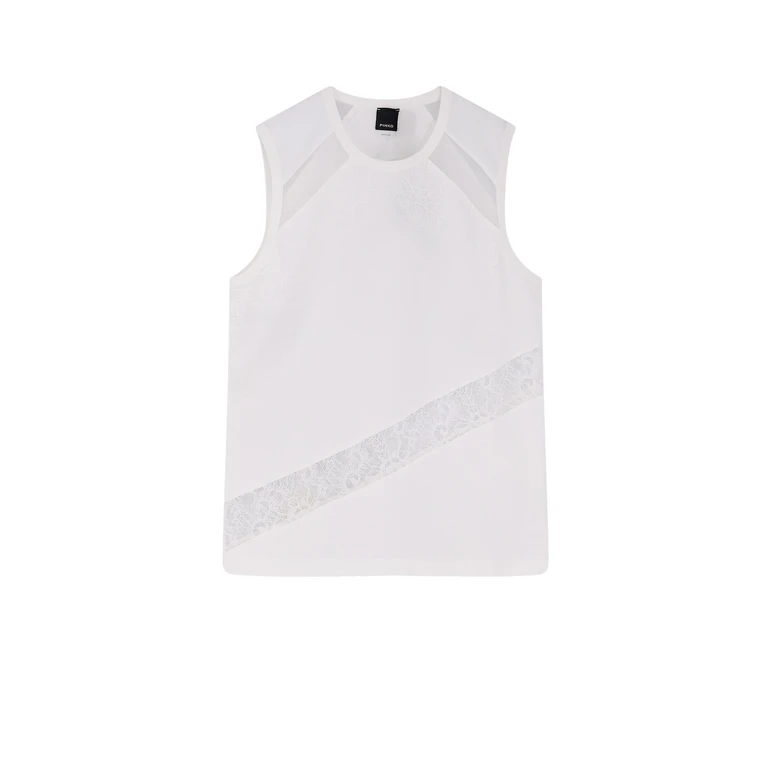 Pinko T-shirts and Polos White Cotone - Women