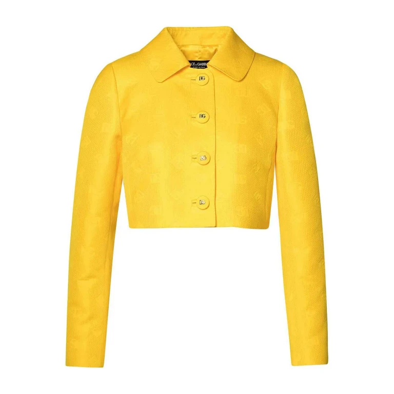 Dolce & Gabbana Veste Casual - Jaune