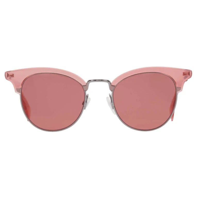 Tommy Hilfiger Red Oval Ladies Sunglasses TH 1539/S 035J/U1 49