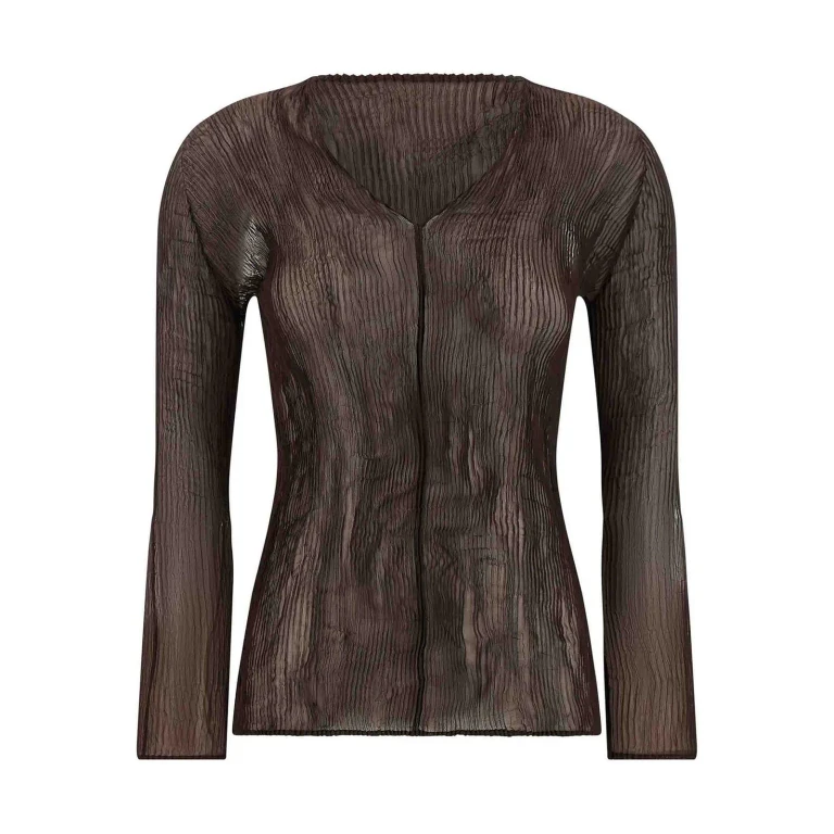 Issey Miyake Top - Marron