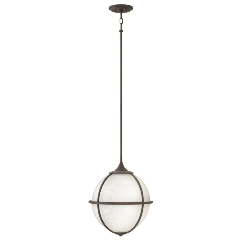 Oil Rubbed Bronze LED Pendant from the Odeon Collection