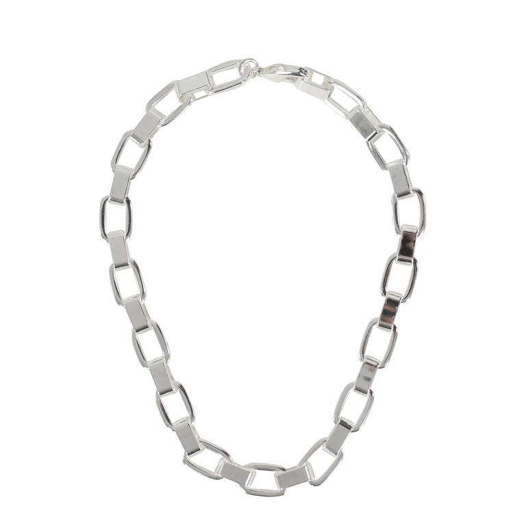 Federica Tosi Lace Emily Metallic Metallo Collana - Women