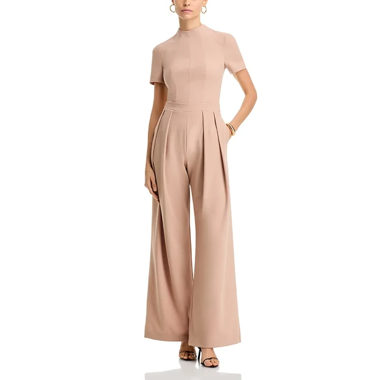 Black Halo Mayra Wide Leg Jumpsuit