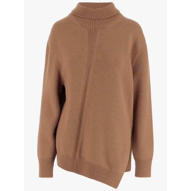 Jil Sander Asymmetrical Wool-blend Sweater