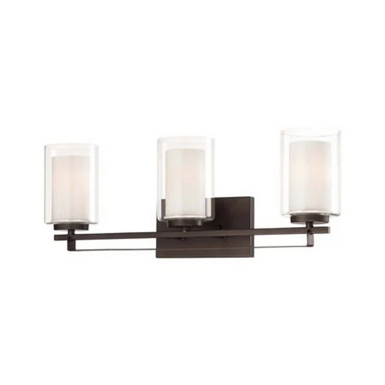Parsons Studio 3-Light Bathroom Vanity Light in Smoked Iron