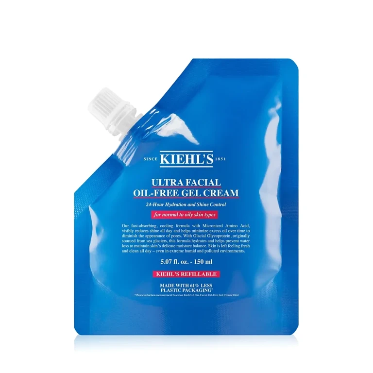 Kiehl's Since 1851 Ultra Facial Oil Free Gel Cream Refill Pouch 5.07 oz.