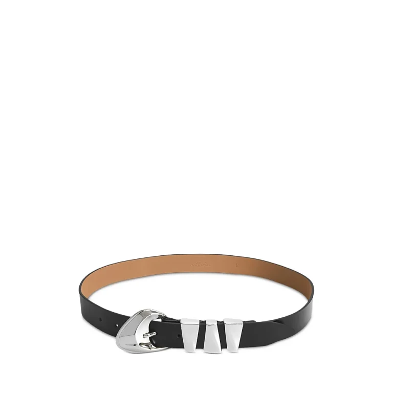 Ettika Women's Modern Western Leather Belt