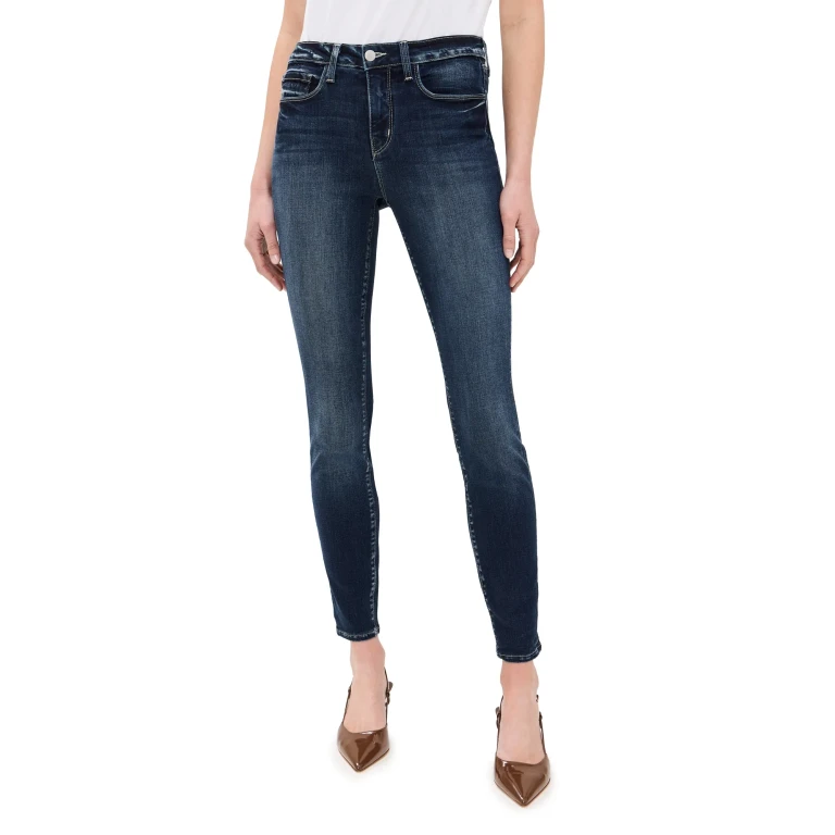 L'AGENCE Marguerite Skinny Jeans Columbia 30