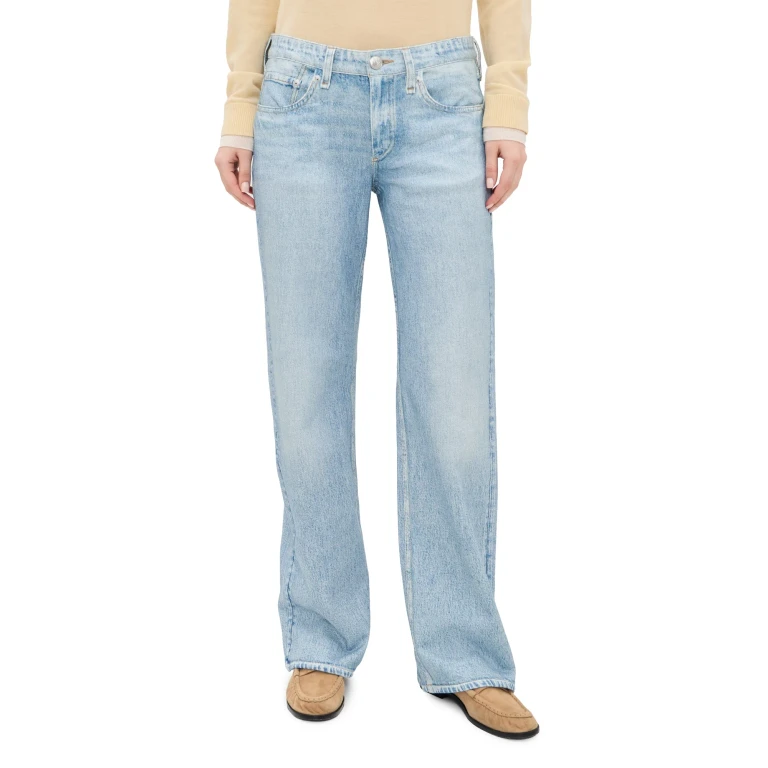 rag & bone Straight Miramar Terry Pants Aria 27