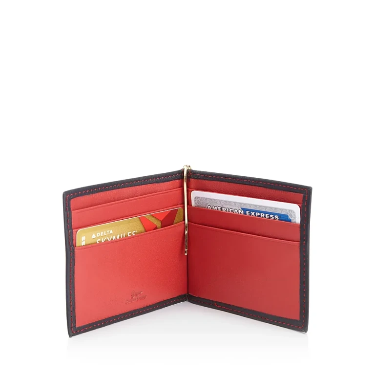 Royce New York Leather Rfid-Blocking Money Clip Wallet