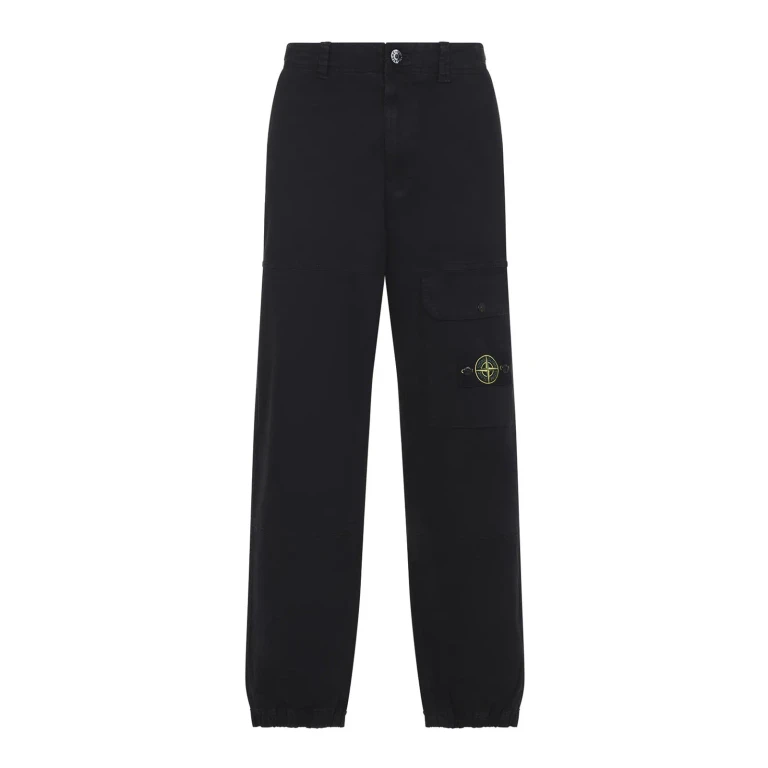 Stone Island Pantalons Décontractés - Noir