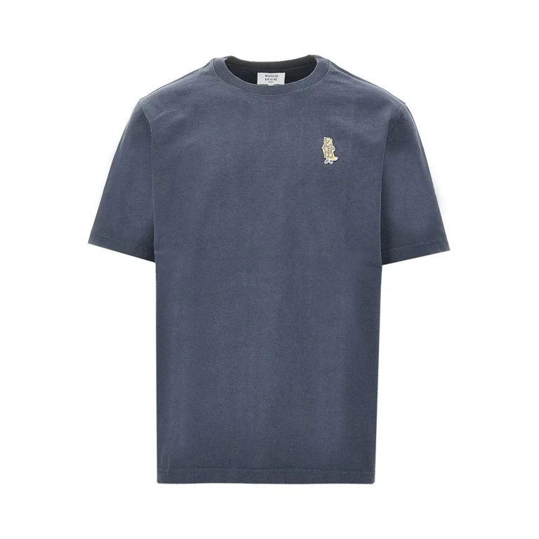 MAISON KITSUNE 'Dressed Fox' patch T-shirt Man S