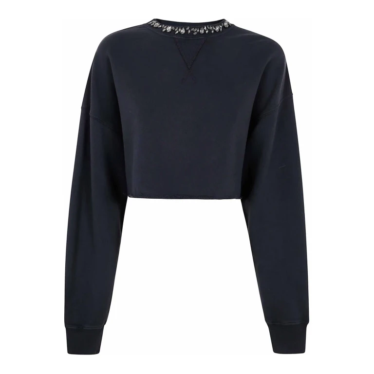 Golden Goose Pull Col Rond - Noir