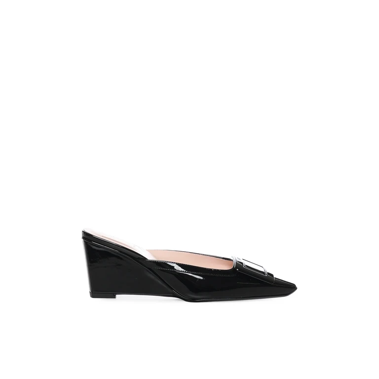 Roger Vivier Sandals Black Calfskin - Women