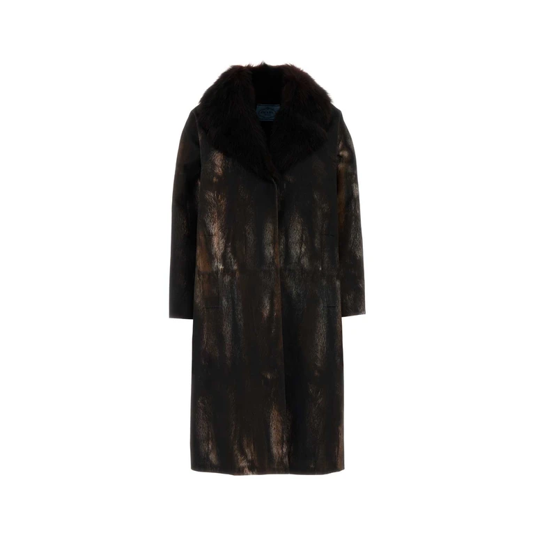 Prada Printed Cotton Coat
