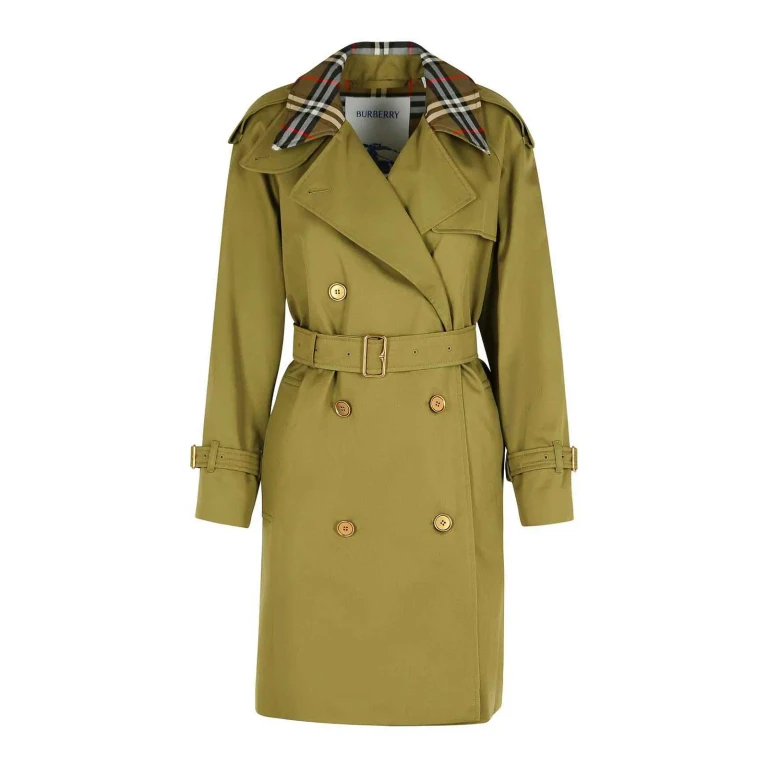 Burberry 女士短款风衣 - 米色