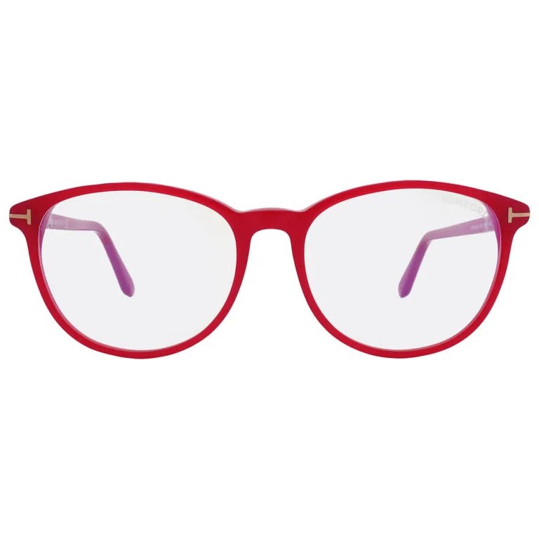 Tom Ford Blue Light Block Oval Ladies Eyeglasses FT5810-B 074 53