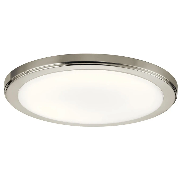 Zeo 13" Ceiling Light in Brushed Nickel