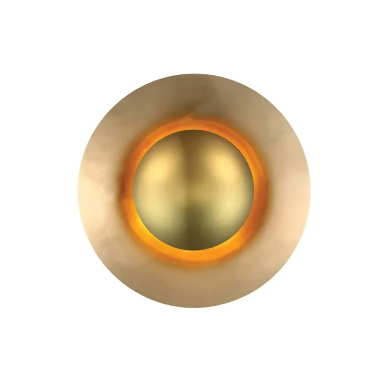 Modern Forms Blaze 1-Light Wall Sconce in Gold Leaf