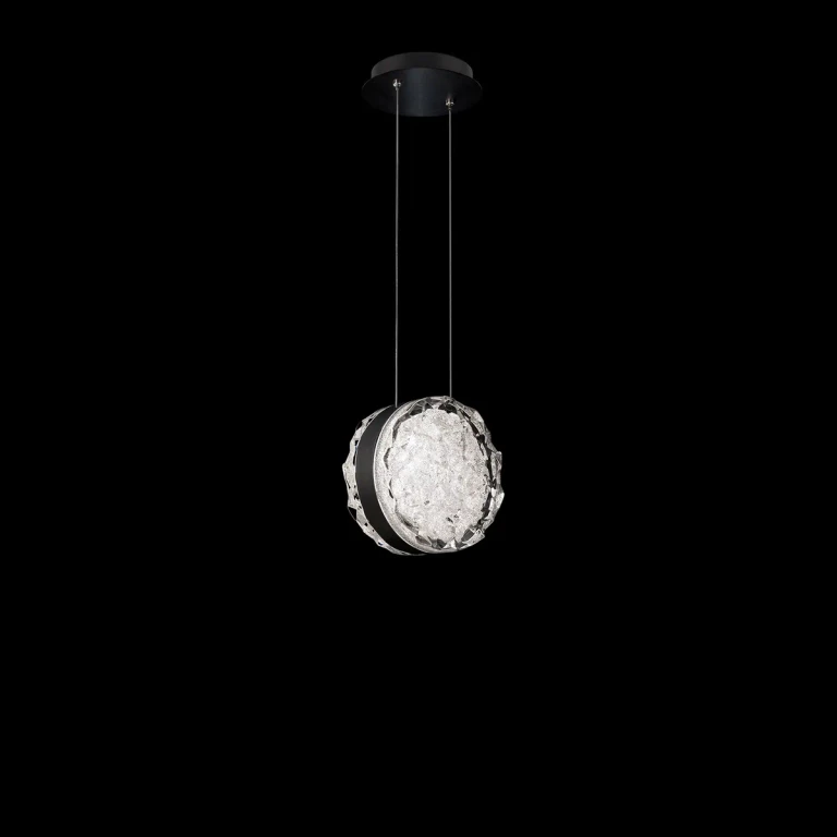 Black LED Pendant from the Bramble Collection