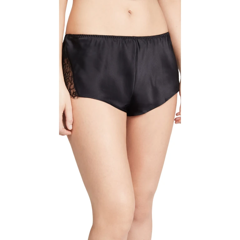 Journelle Charlotte Tap Shorts Black XS