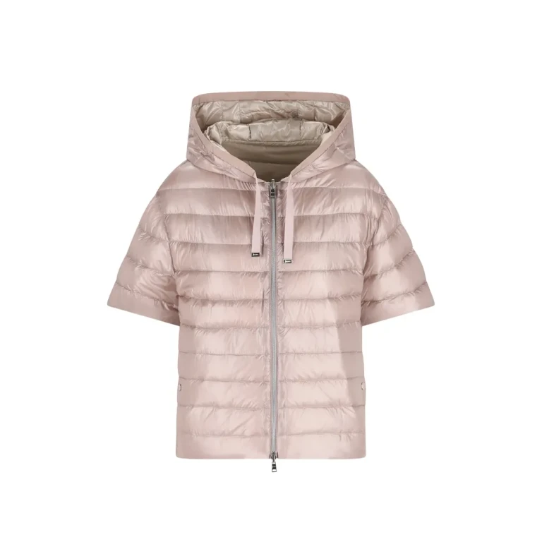 Herno Hooded Short-sleeve Coat