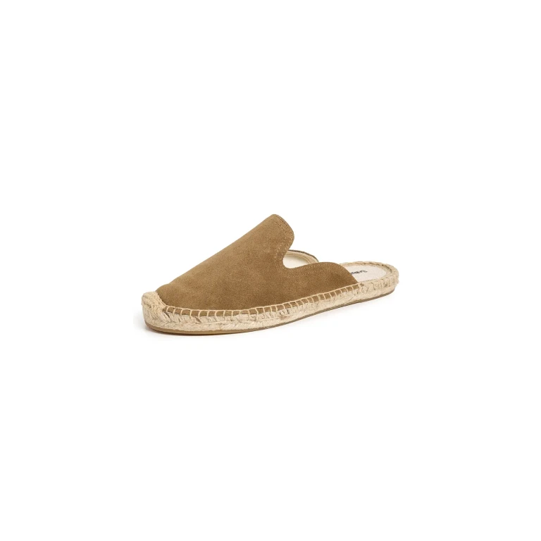 Soludos The Mule Espadrilles Miel Brown 8-8.5