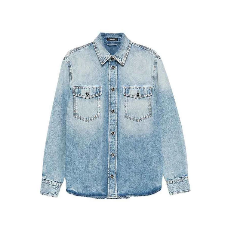 Versace Studded-pocket Shirt