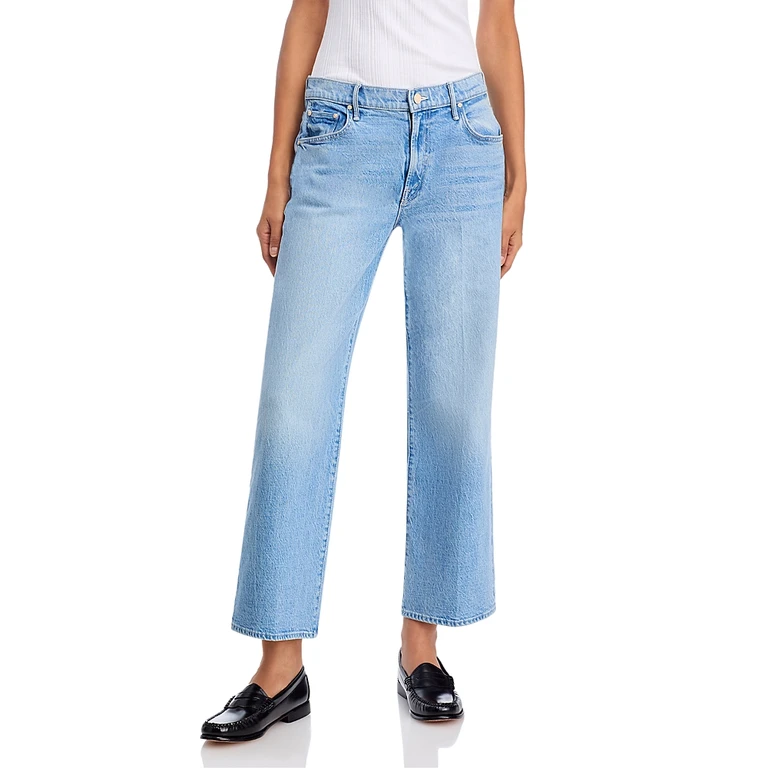 Mother The Mid Rise Maven Ankle Jeans in Magic School Bus