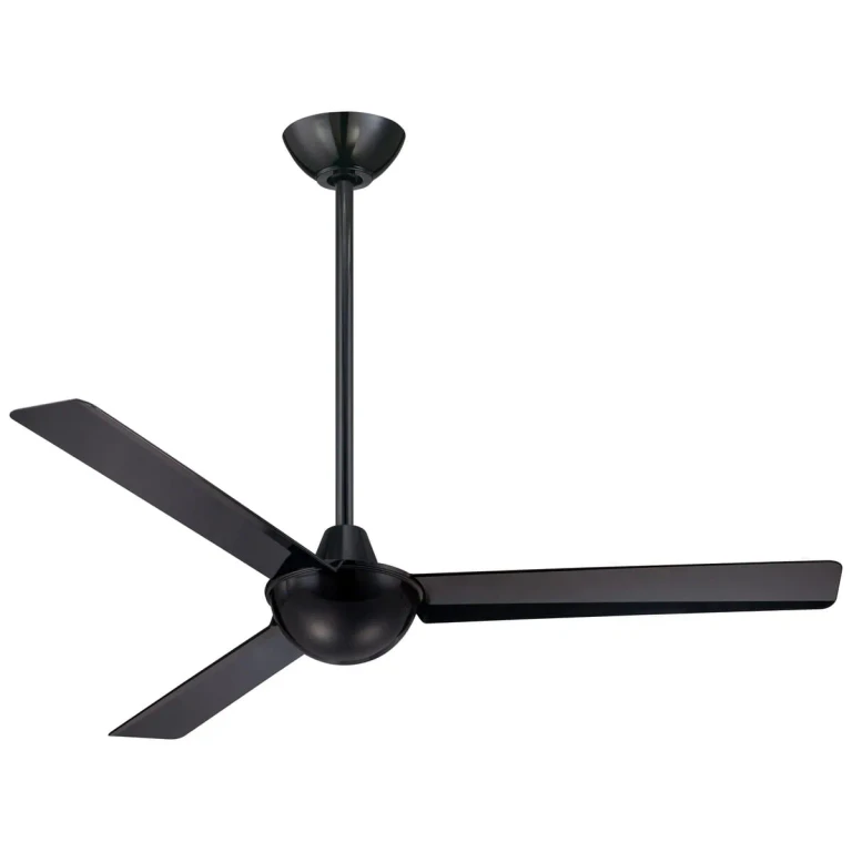 Black 52"Ceiling Fan from the Kewl Collection