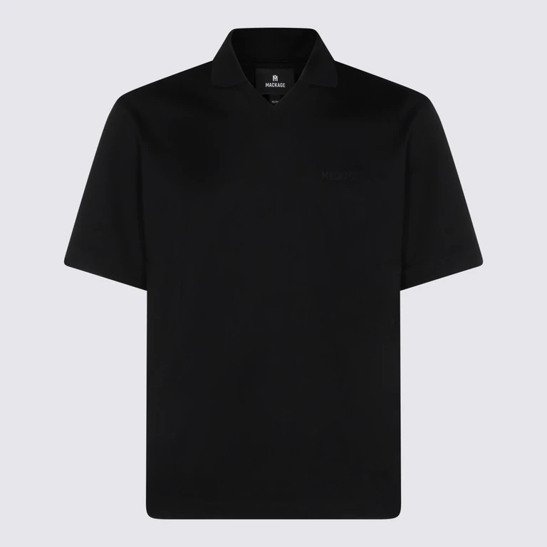 Mackage T-Shirts And Polos Black _100 % Co - Men