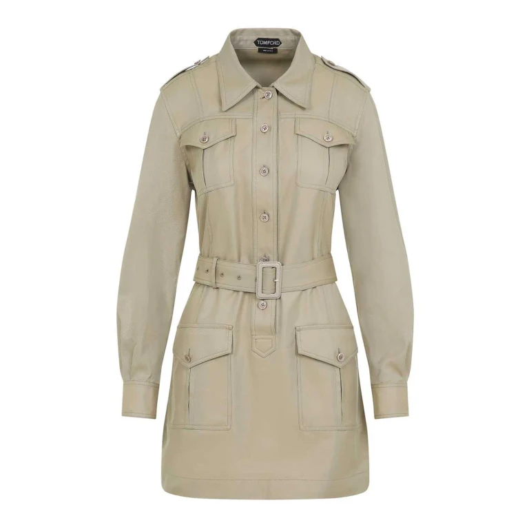 Bata Corta Tom Ford - Verde Claro