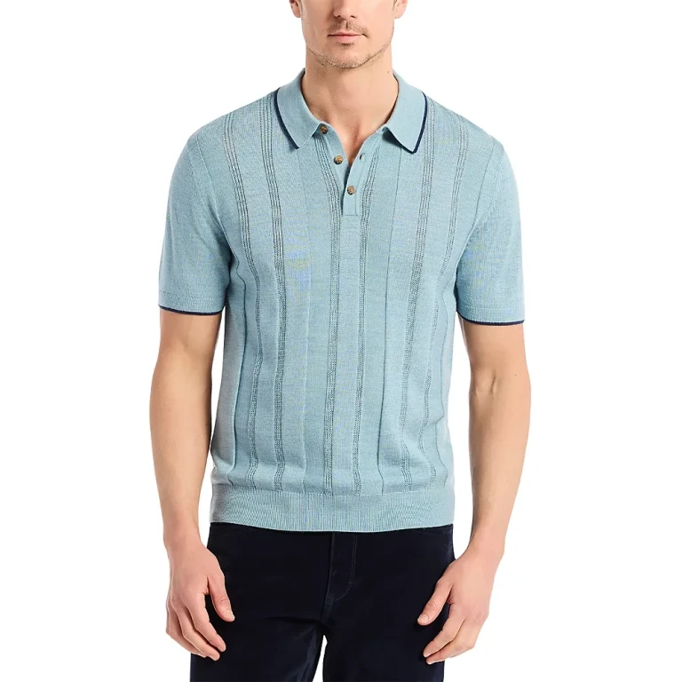Robert Graham Edvan Sweater Polo Shirt