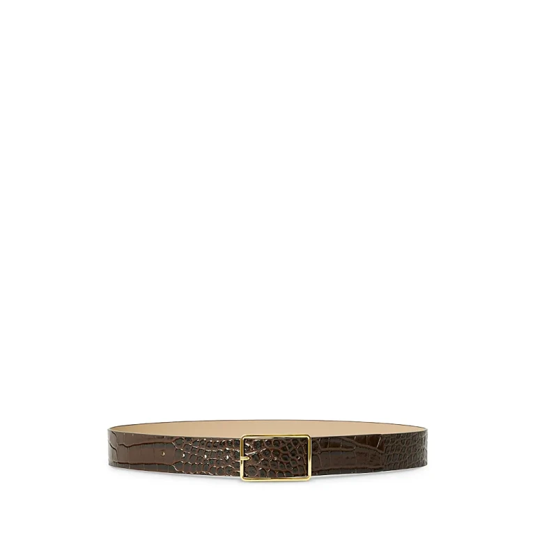 B-low the Belt Women's Milla Croc Embossed Belt