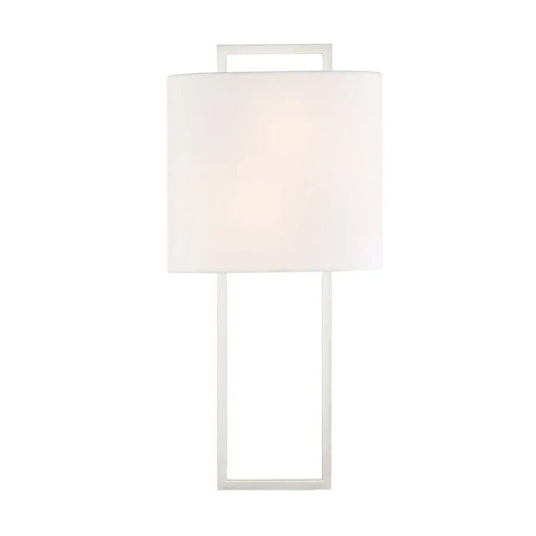 Crystorama Fremont 2-Light Wall Sconce in Polished Nickel
