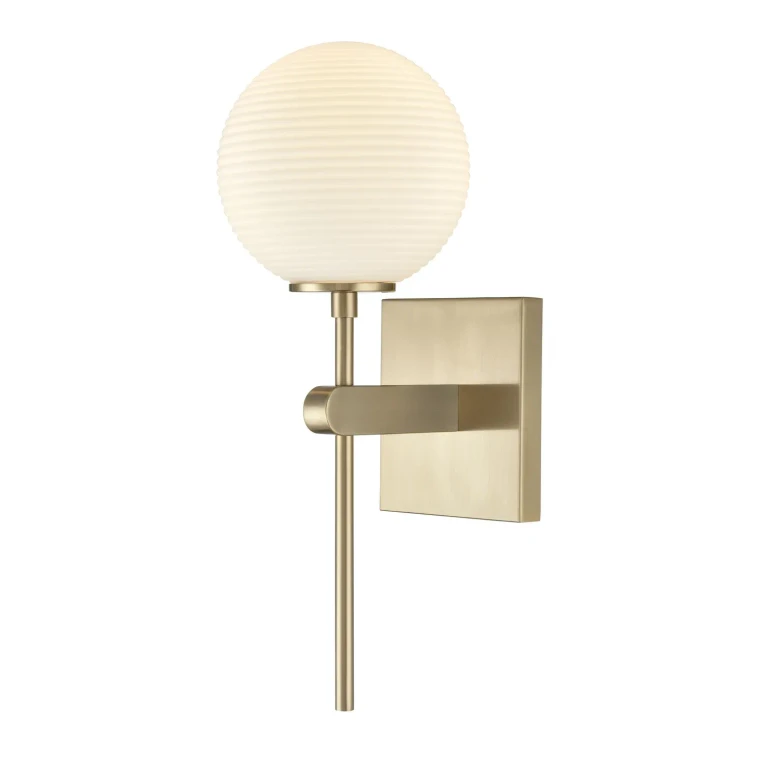 Modern Gold Bathroom Vanity Light from the Coretta Collection