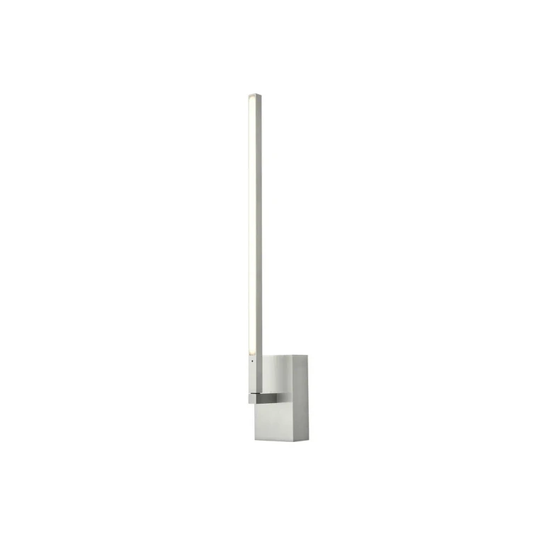 Brushed Nickel LED Wall Sconce from the Pandora Collection