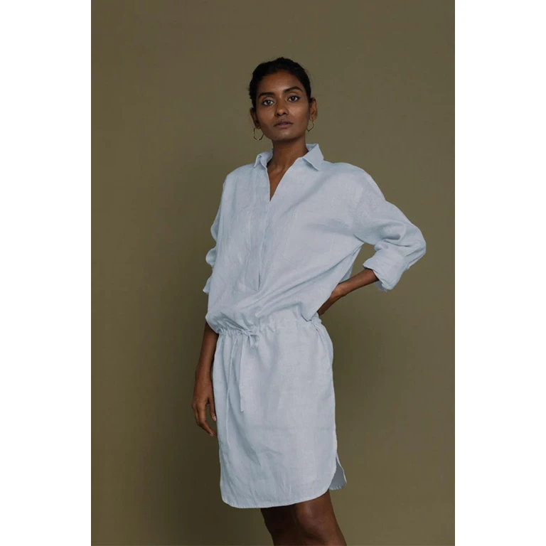 Meet me by the Cliff Dress in Blue