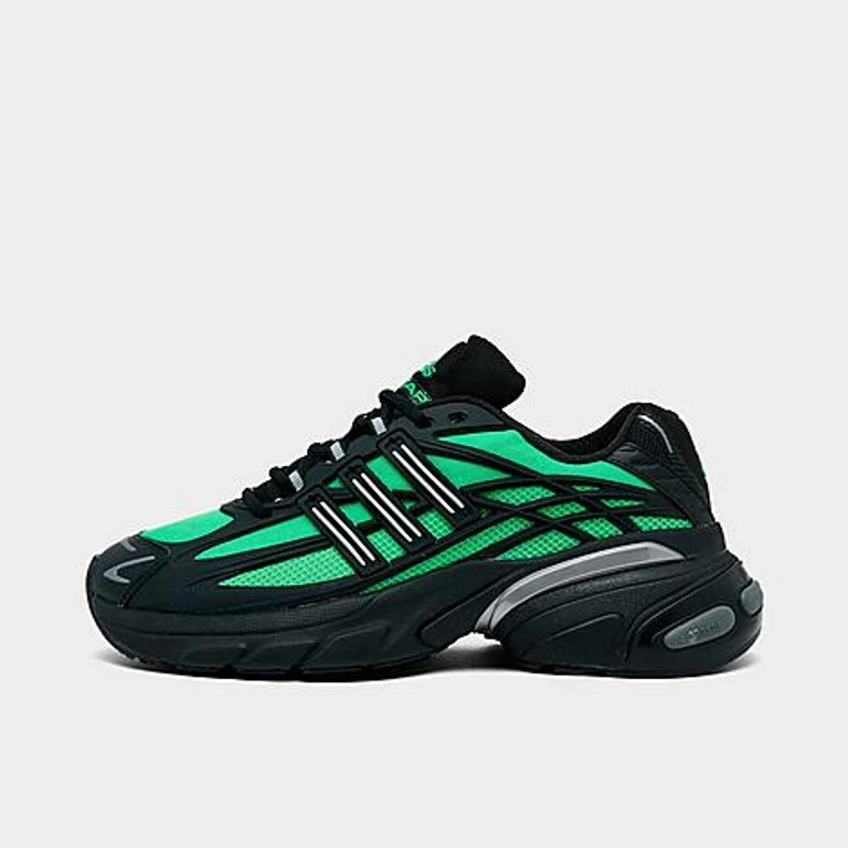 adidas Men's Adistar XLG 2.0 Casual Shoes in Semi Screaming Green/Black/Iron Metallic Size: 7.5