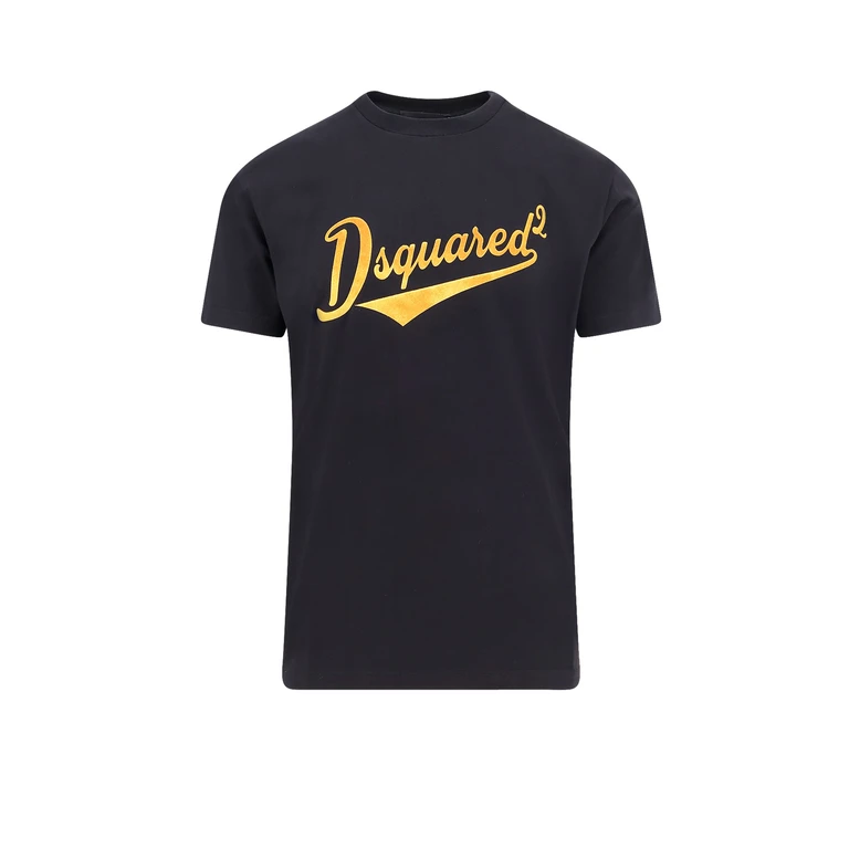 Dsquared2 T-shirts and Polos Black Cotone - Men