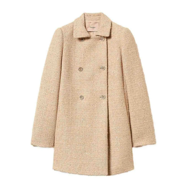 Twinset Manteau Court - Beige