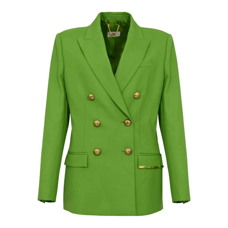 Elisabetta Franchi Veste Casual - Vert