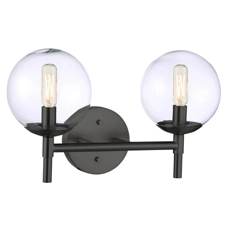 Coal Bathroom Vanity Light from the Auresa Collection